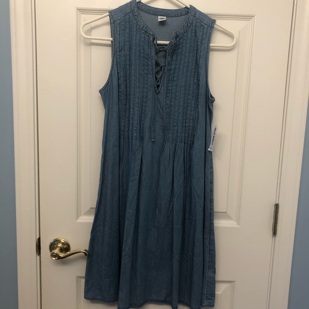 NEW Flowy Denim Dress